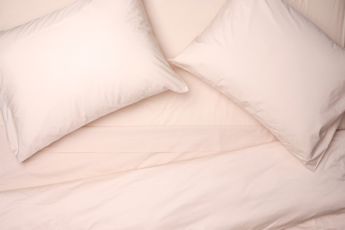 Smooth Sateen Cotton Bed Sheets Moon Pod