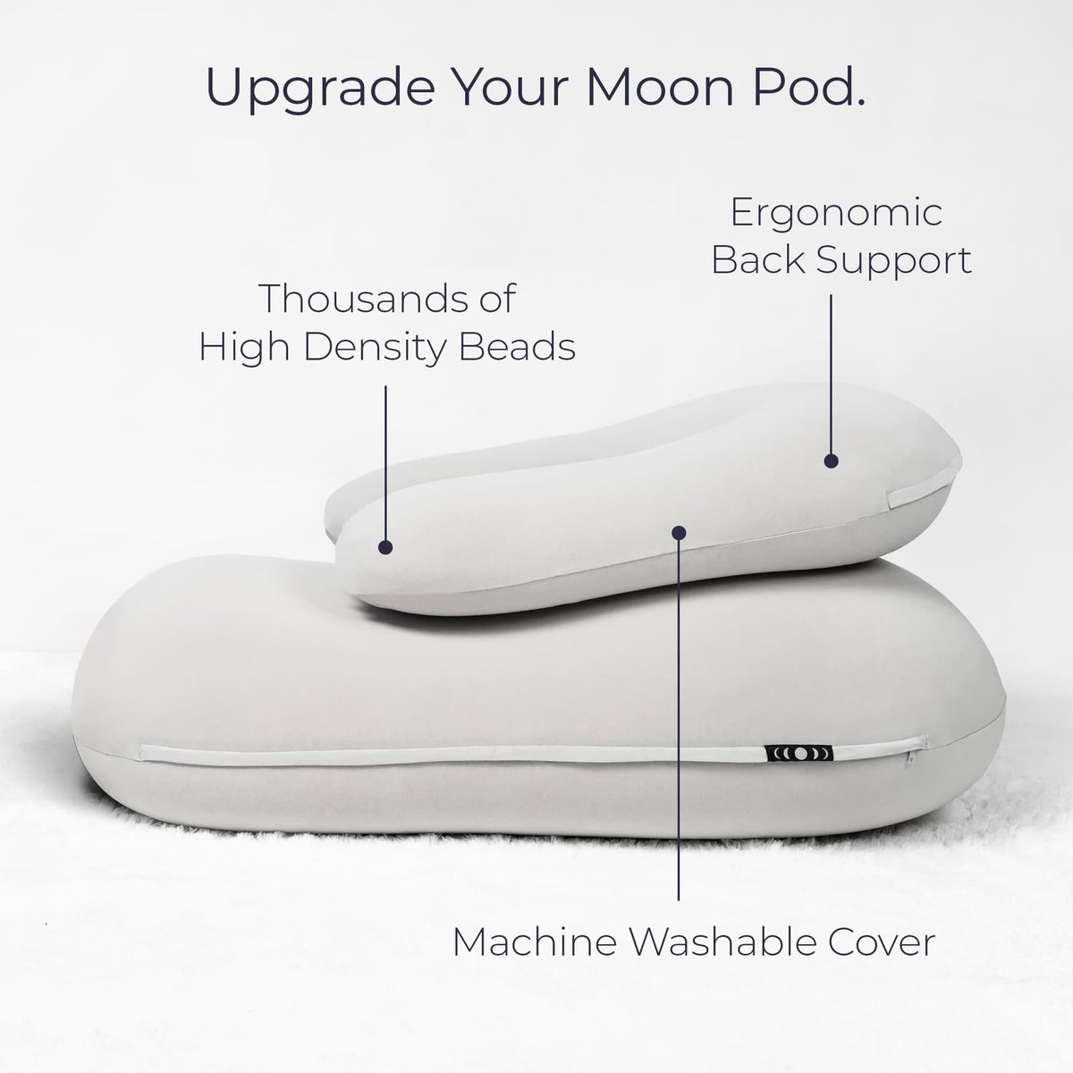 Crescent Backrest Moon Pod