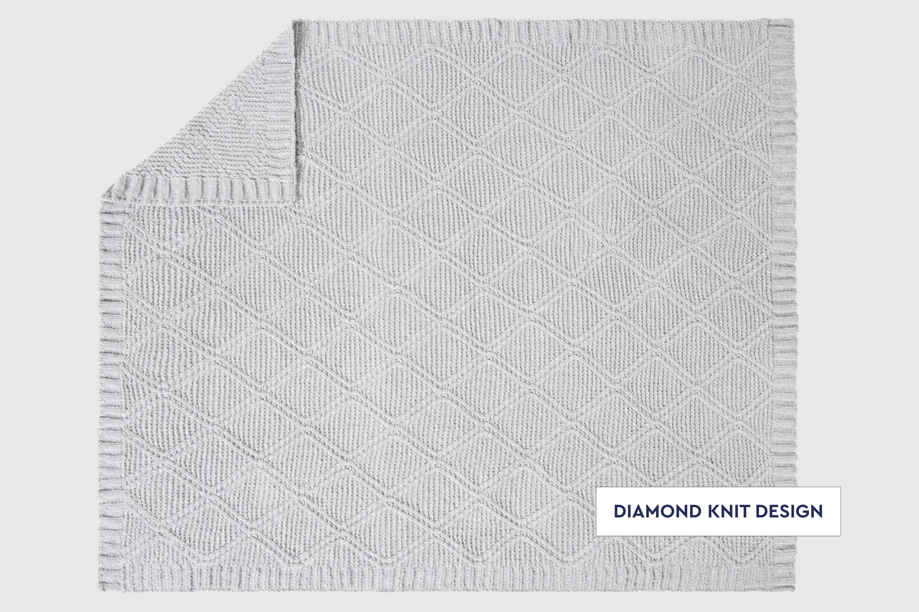 Diamond Chenille Throw Blanket Galaxy Home