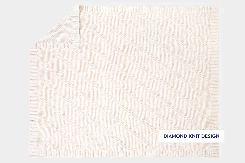 Diamond Chenille Throw Blanket Galaxy Home