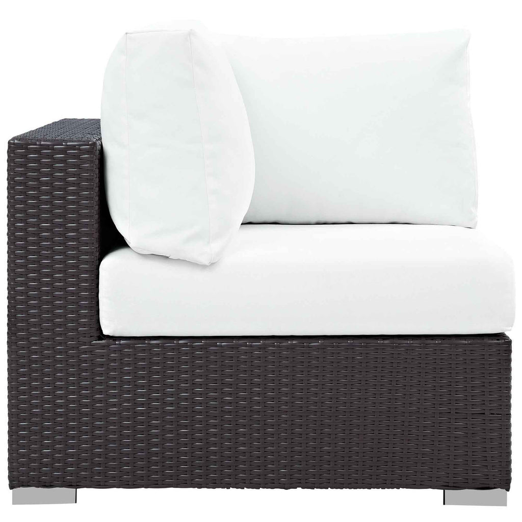 Patio Elegance Outdoor Sectional Set - 10-Piece Convene Lounge Set by Modway Patio Elegance