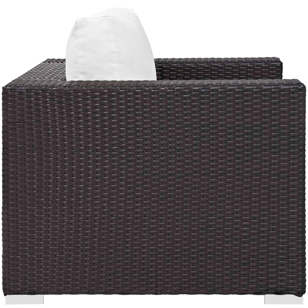 Patio Elegance Outdoor Sectional Set - 10-Piece Convene Lounge Set by Modway Patio Elegance