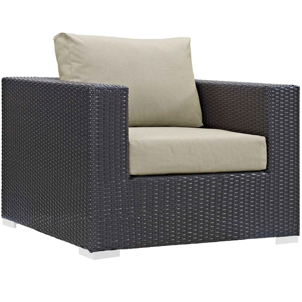 Patio Elegance Outdoor Sectional Set - 10-Piece Convene Lounge Set by Modway Patio Elegance