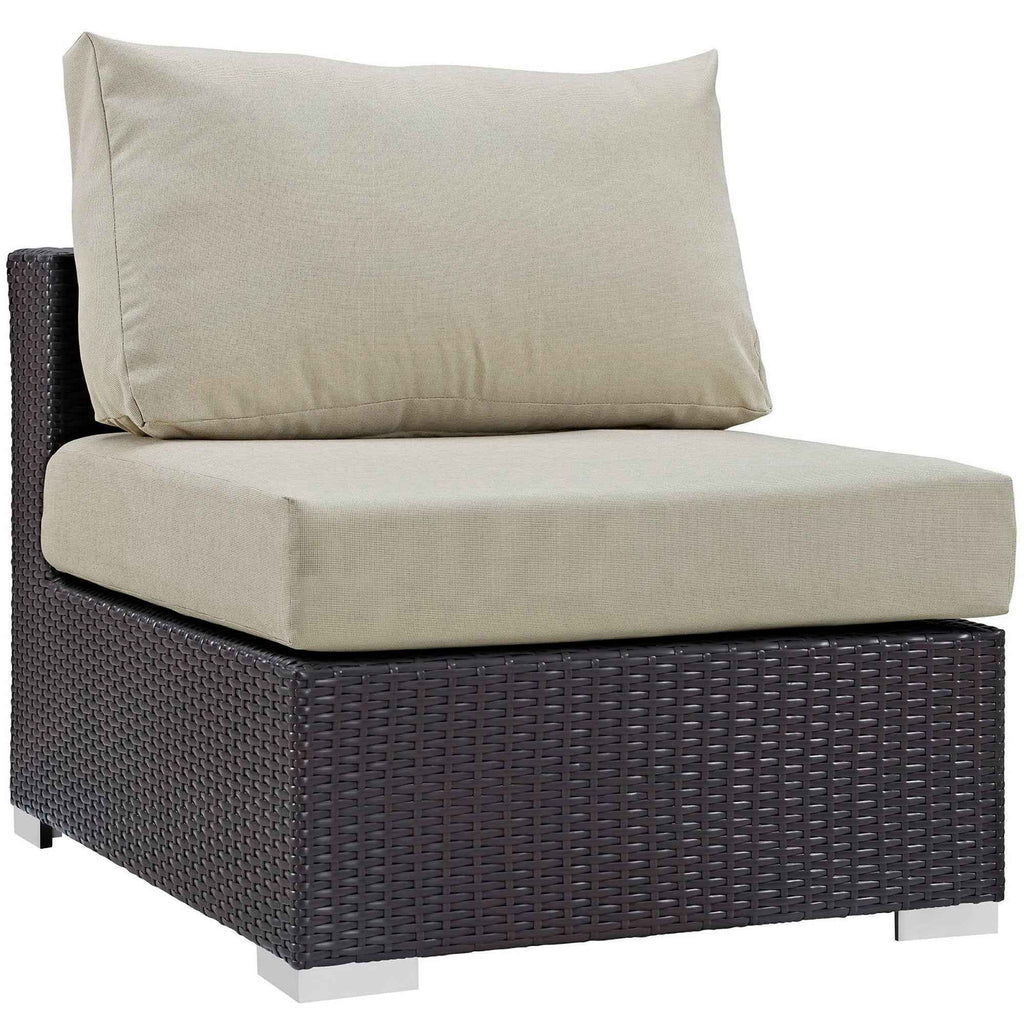 Patio Elegance Outdoor Sectional Set - 10-Piece Convene Lounge Set by Modway Patio Elegance