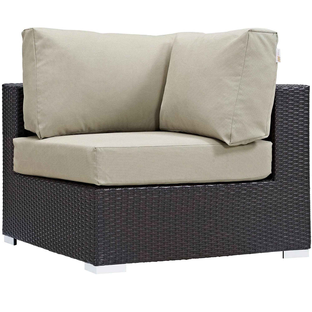 Patio Elegance Outdoor Sectional Set - 10-Piece Convene Lounge Set by Modway Patio Elegance