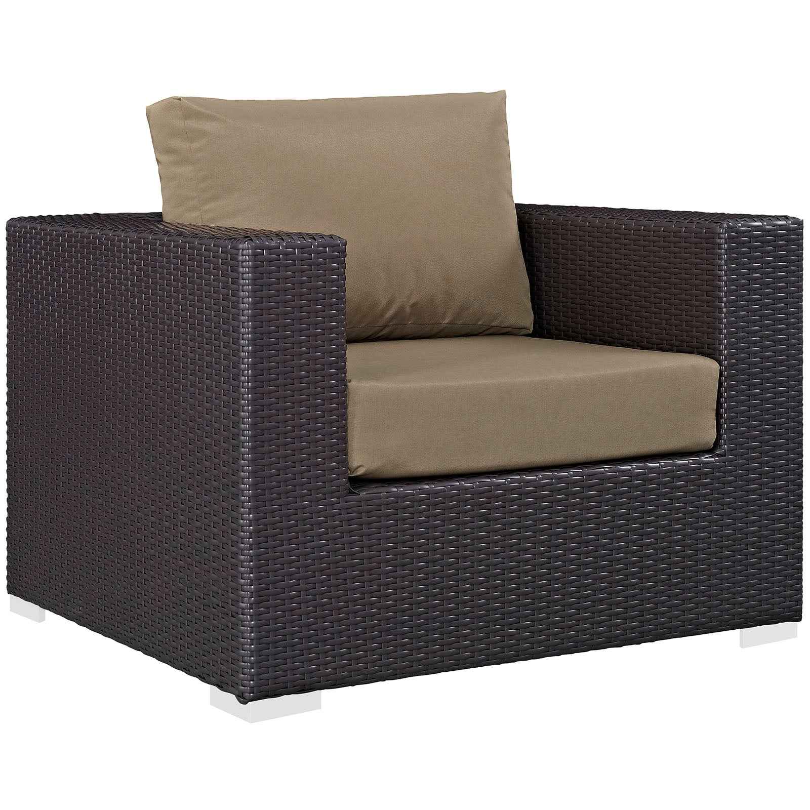 Patio Elegance Outdoor Sectional Set - 10-Piece Convene Lounge Set by Modway Patio Elegance