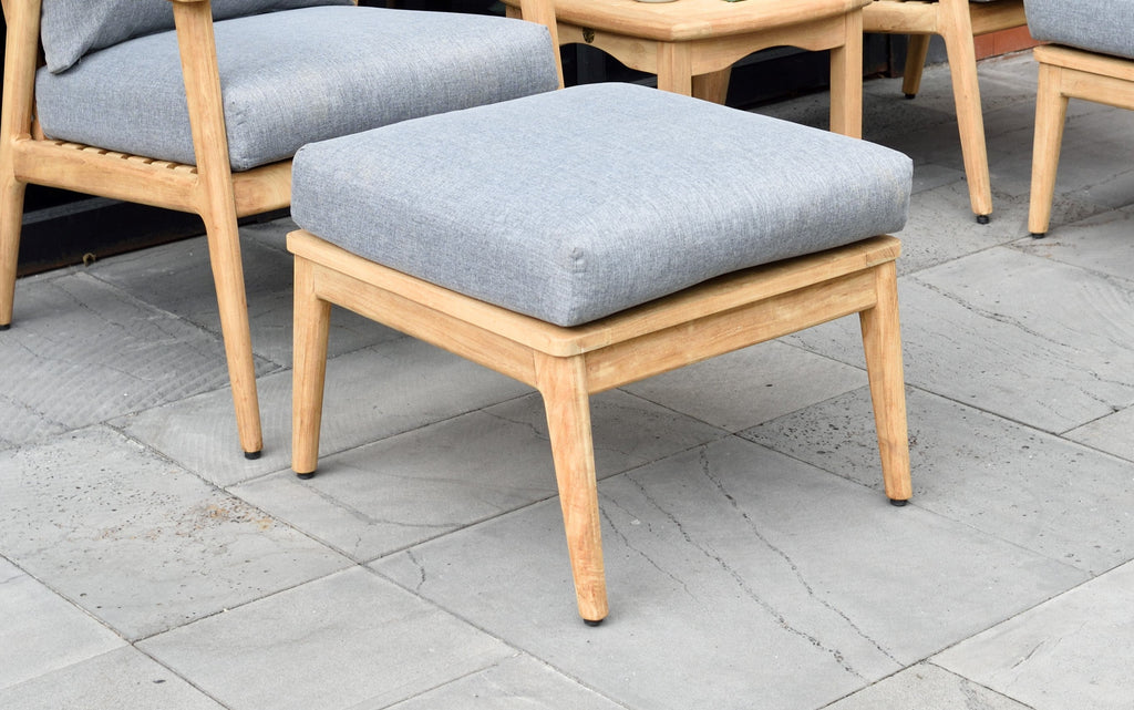 Eve FSC Teak Outdoor Conversation Set with Cushions LifestyleGarden US