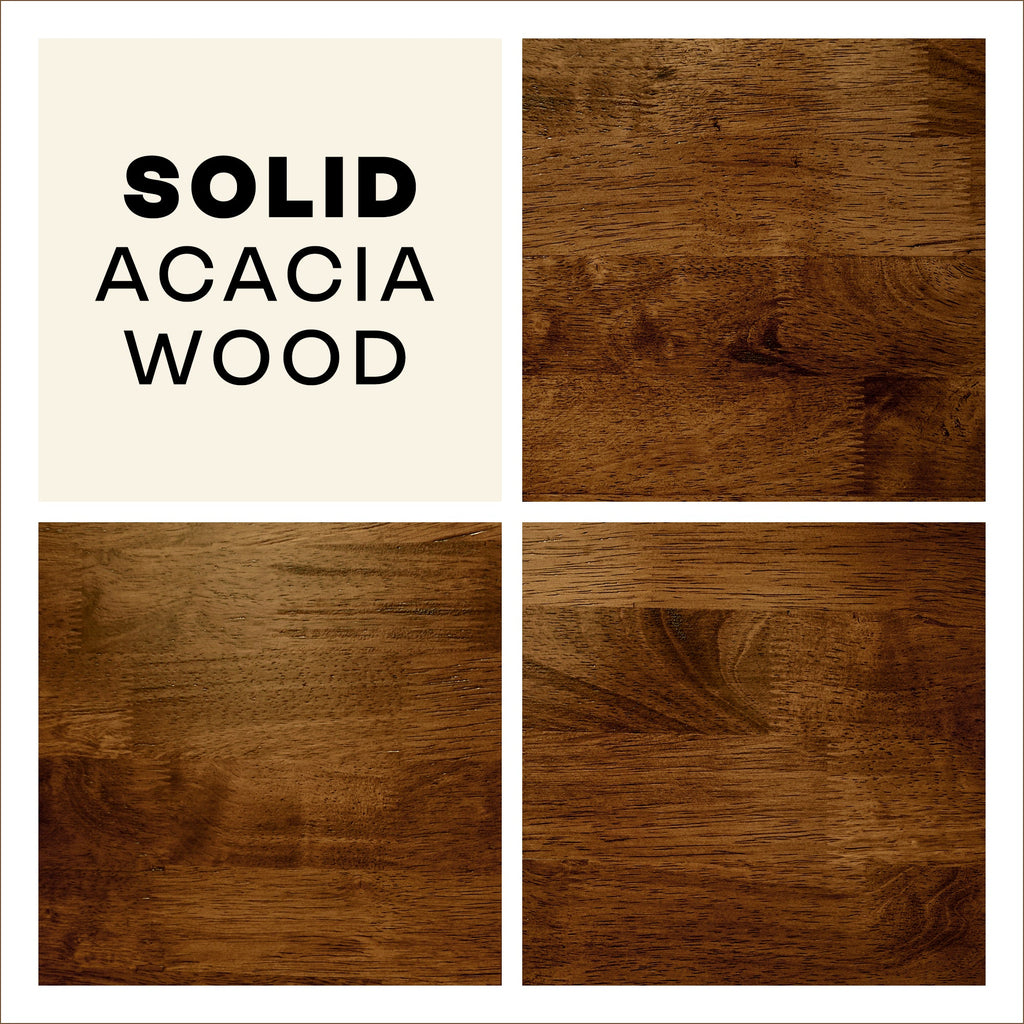 Kaylin Solid Wood Bed Frame Megsu