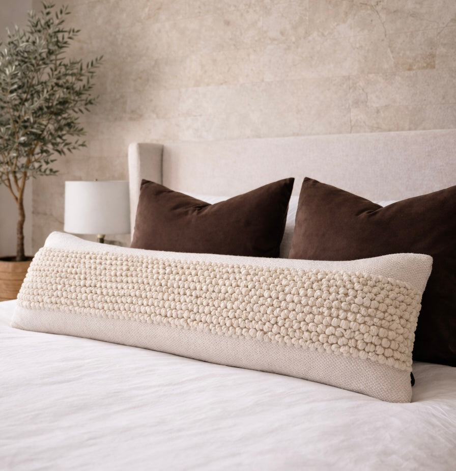 Morena Oversized Lumbar Pillow Cover Busa Designs