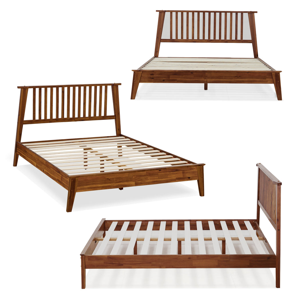 Kaylin Solid Wood Bed Frame Megsu