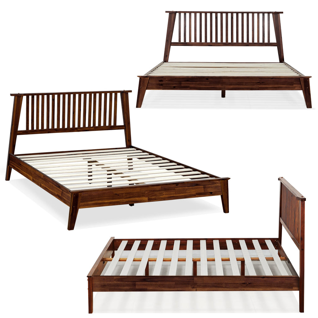 Kaylin Solid Wood Bed Frame Megsu