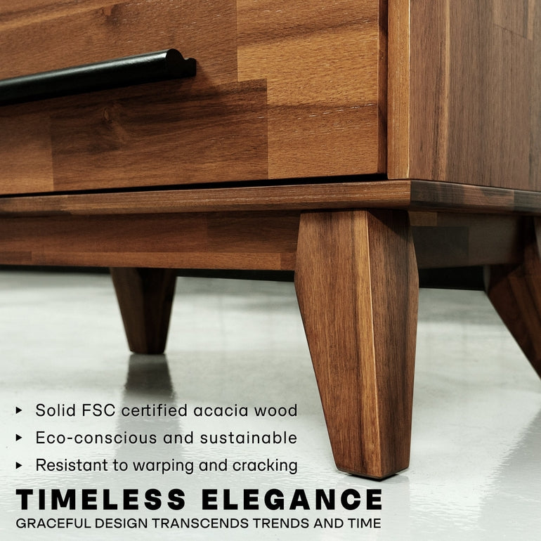 Linea Solid Wood Dresser Megsu