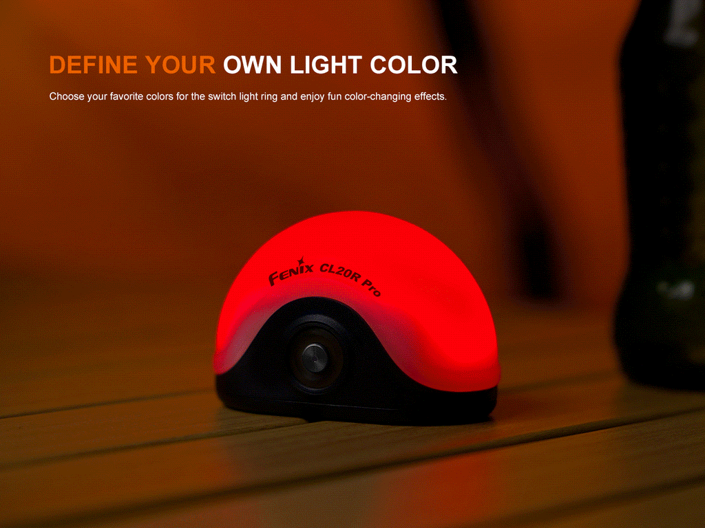CL20R Pro Smart Multicolor Camping Lantern Fenix Store
