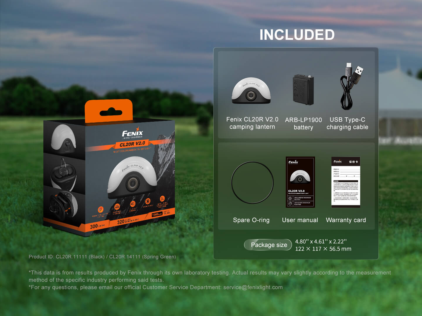 Fenix CL20R V2 Multicolor Camping Lantern Fenix Store