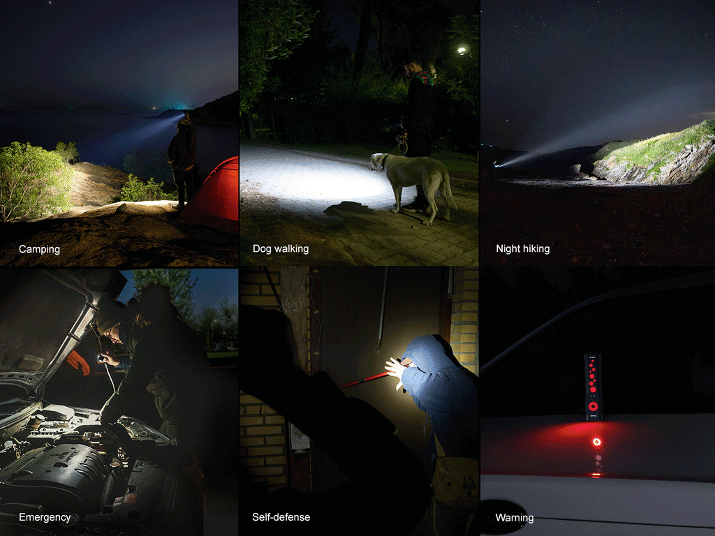 Fenix E08R UE Multi-Light EDC Flashlight With Red Light & Green Laser Fenix Store