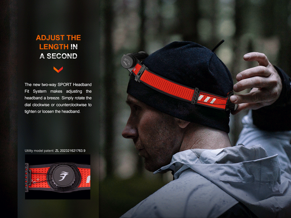 Fenix HM62-T Lightweight Trail Running Headlamp Fenix Store