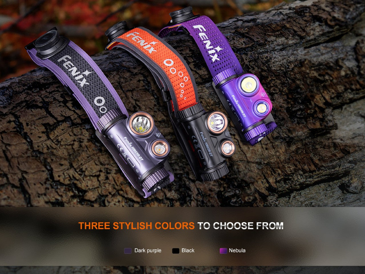 Fenix HM65R-DT Trail Running LED Headlamp Fenix Store