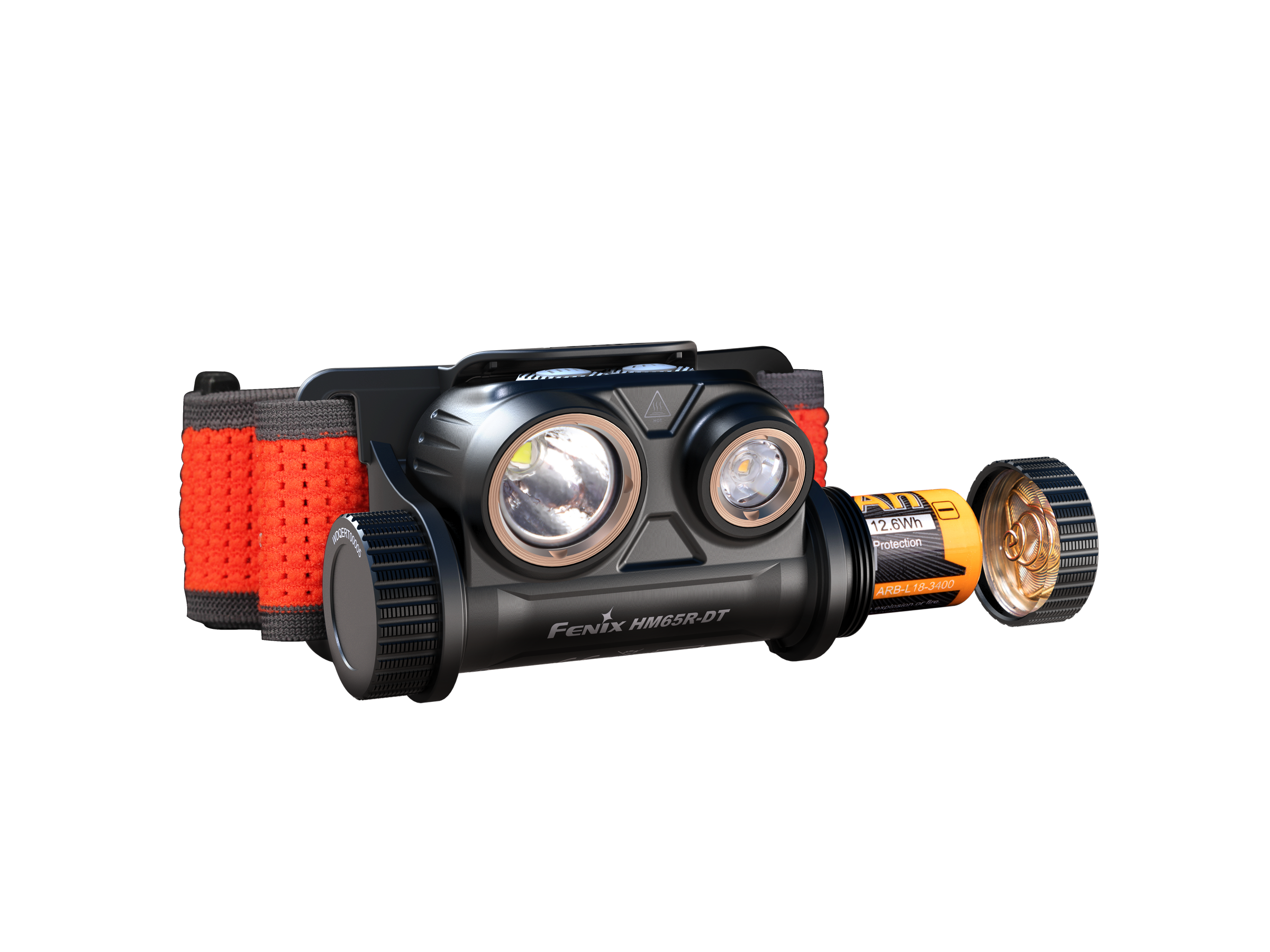 Fenix HM65R-DT Trail Running LED Headlamp Fenix Store