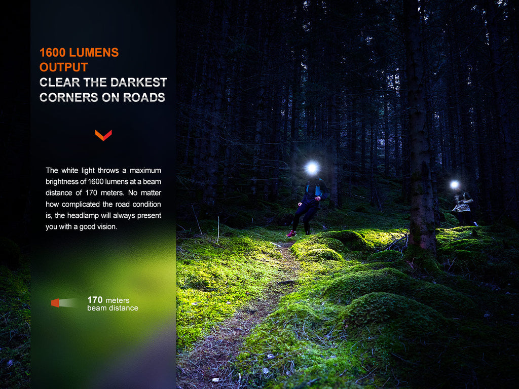 Fenix HM65R-T V2 Rechargeable Lightweight Trail Running Headlamp Fenix Store