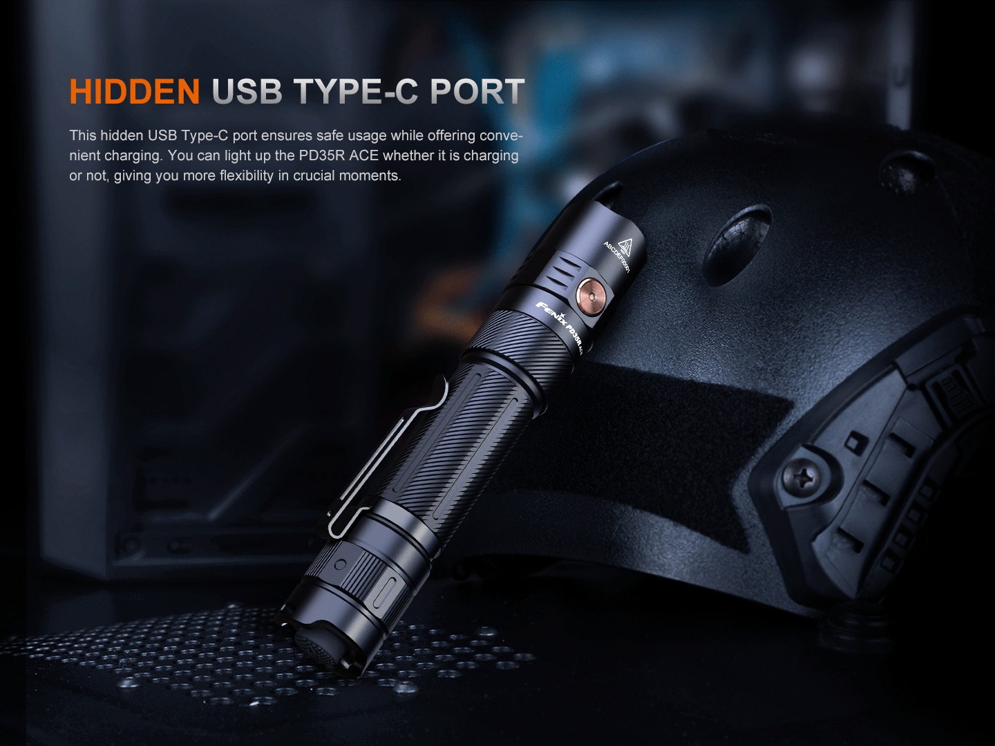 Fenix PD35R ACE Multi-mode Tactical Flashlight Fenix Store