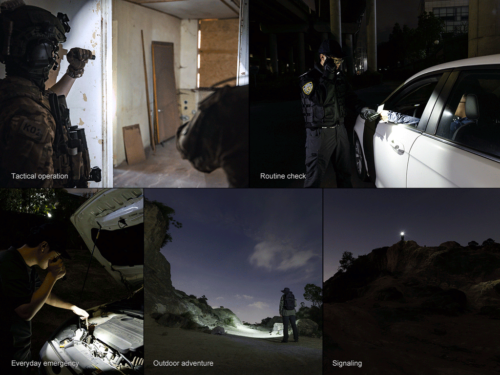 Fenix PD35R ACE Multi-mode Tactical Flashlight Fenix Store