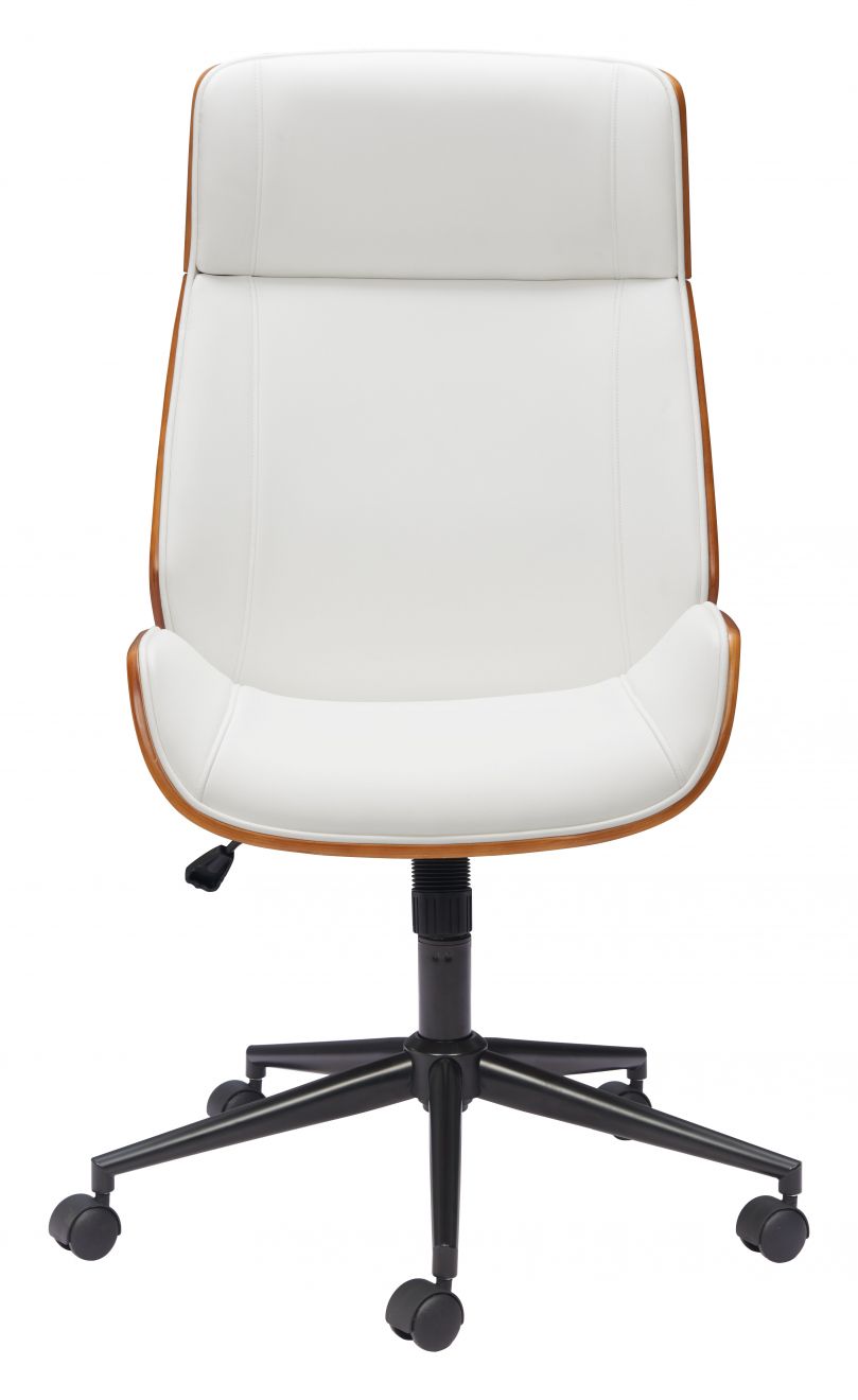 Flex Faux Leather High Back Office Chair LOOMLAN