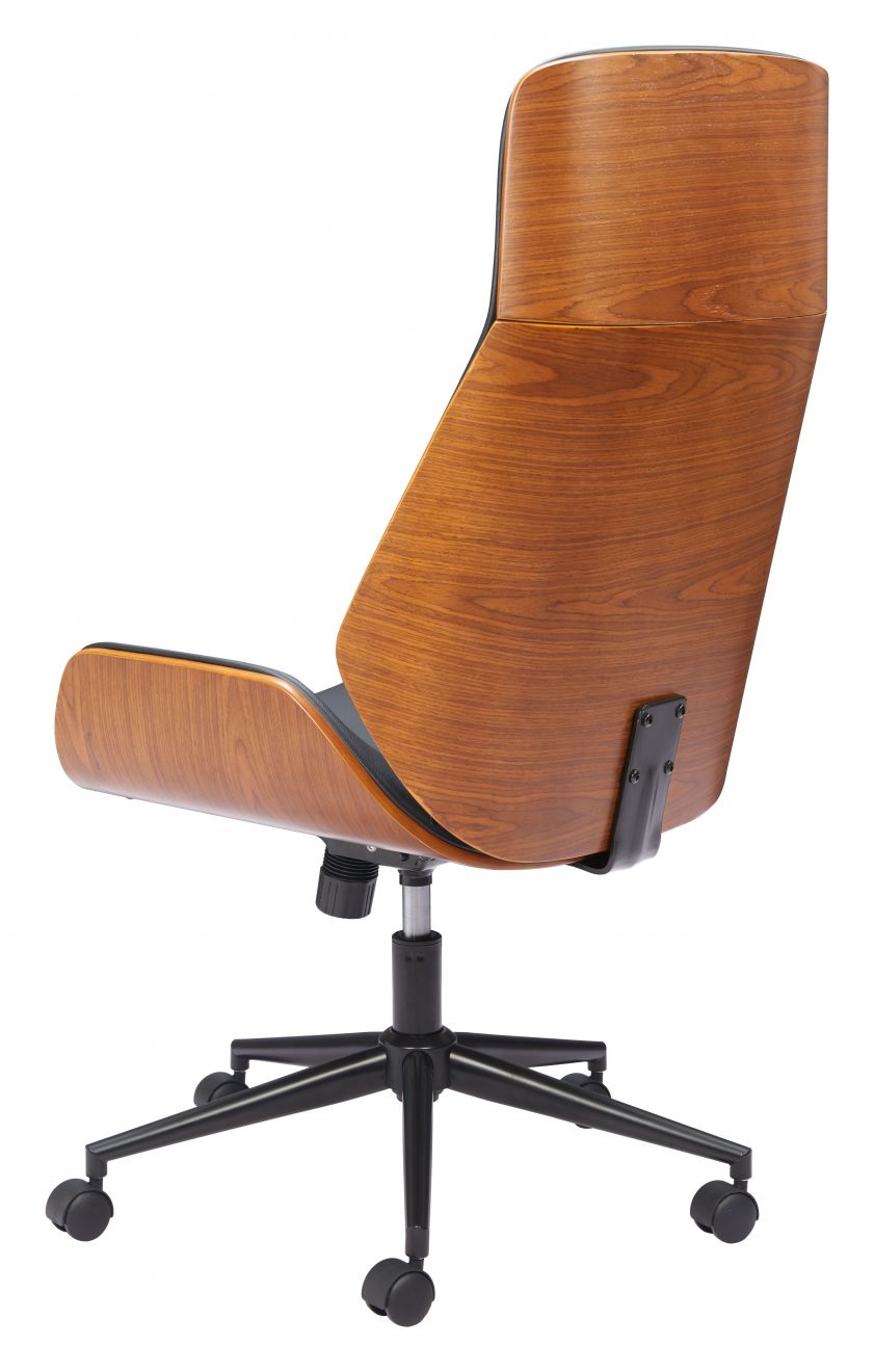 Flex Faux Leather High Back Office Chair LOOMLAN