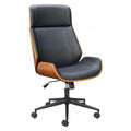 Flex Faux Leather High Back Office Chair LOOMLAN