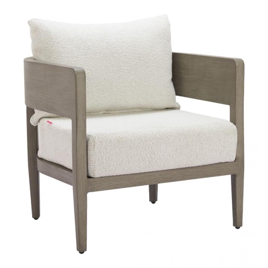Foret Olefin Fabric Outdoor Armchair