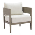 Foret Olefin Fabric Outdoor Armchair
