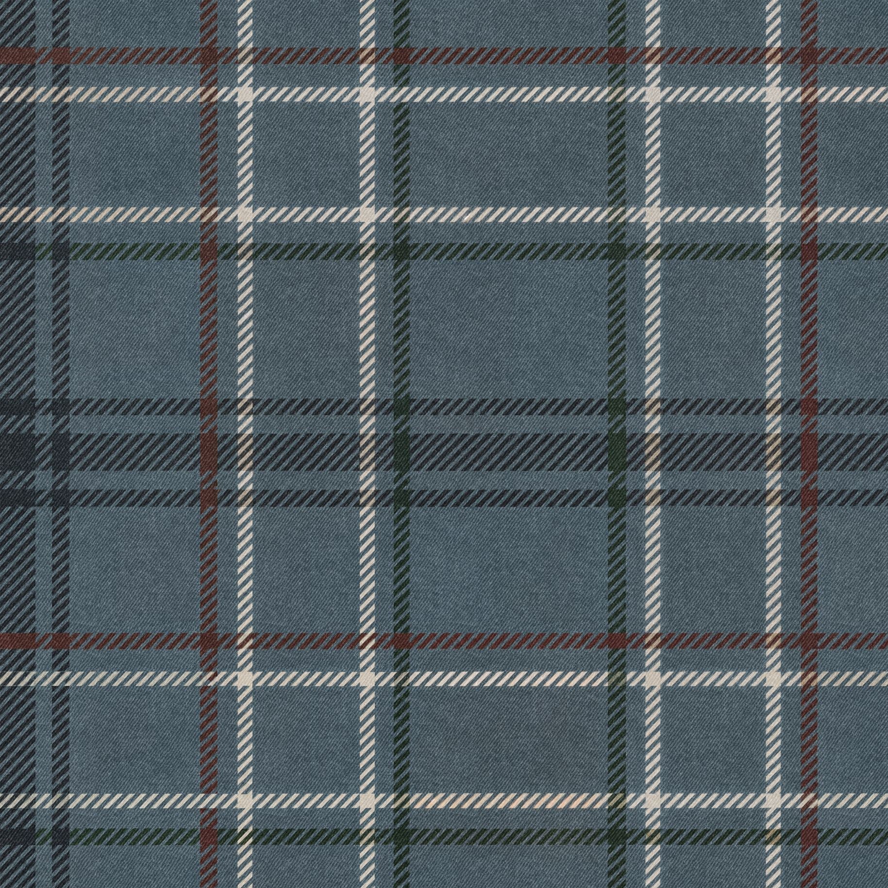 French Plaid Wallpaper WALL BLUSH