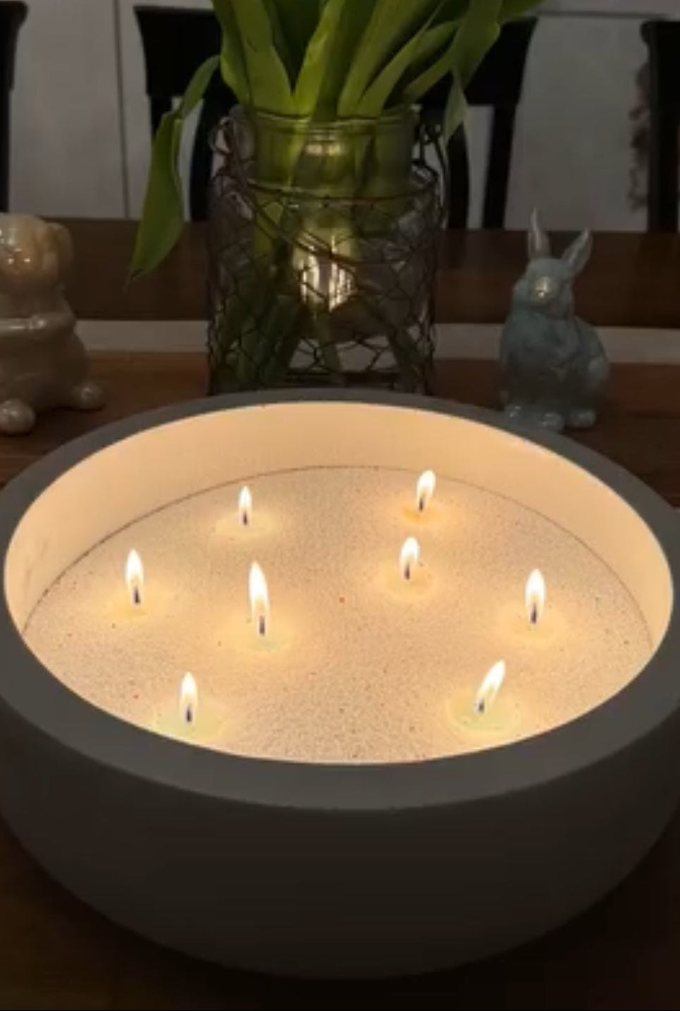 Vela Grande Candle Vessel Syby Designs LLC