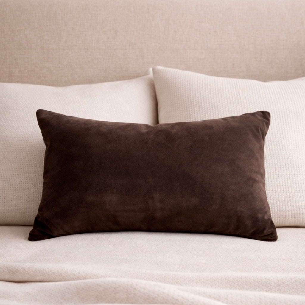 Hardin Velvet Lumbar Pillow Cover Busa Designs