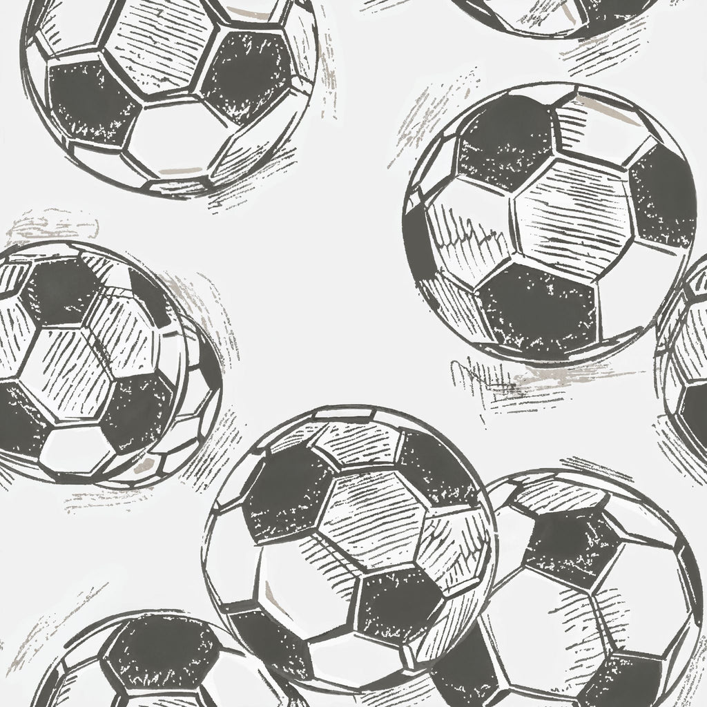 Futboling Around Wallpaper WALL BLUSH
