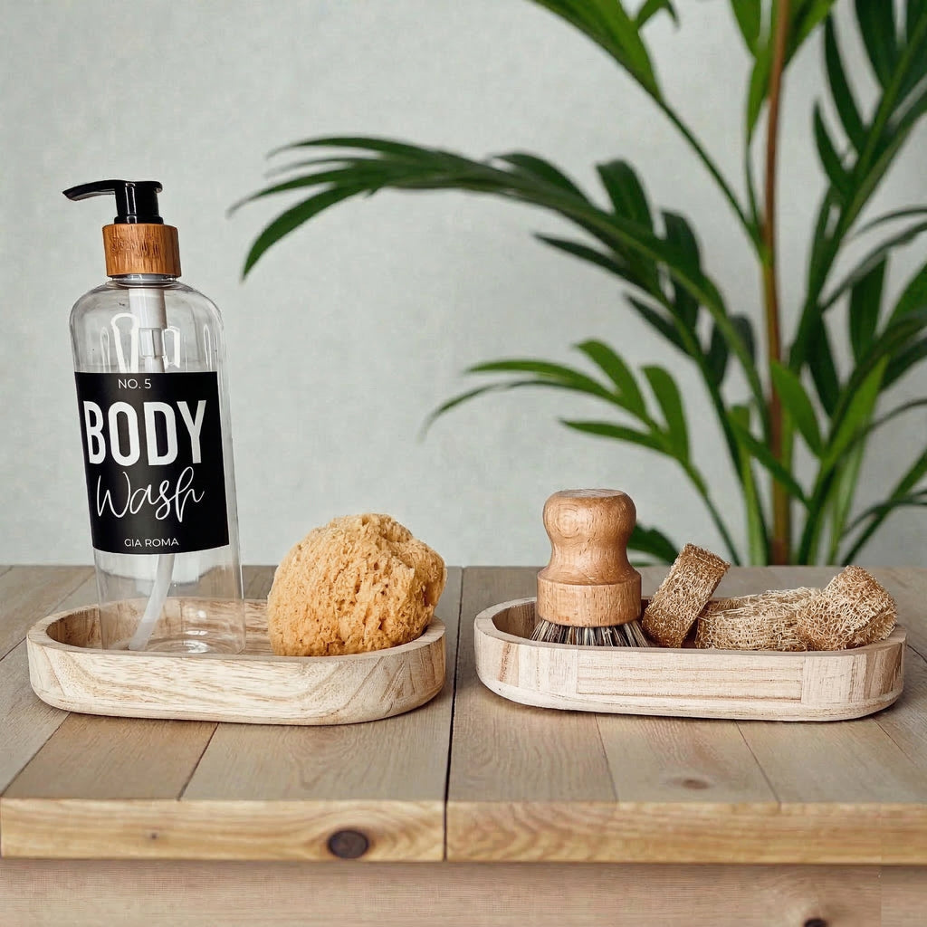 Rustic Wood Tray Gia Roma