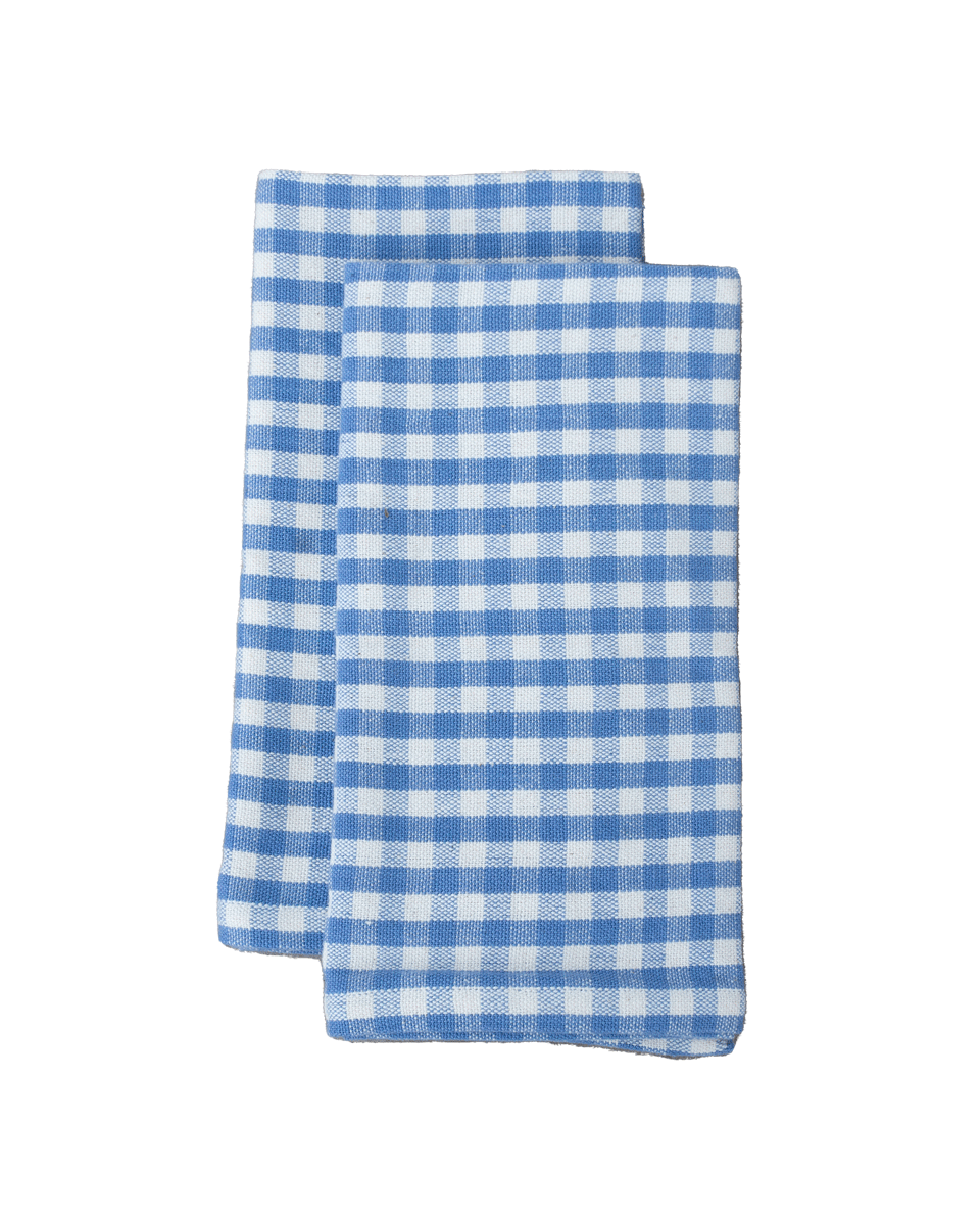 Chambray Gingham Napkin | Set of 2 kd weave