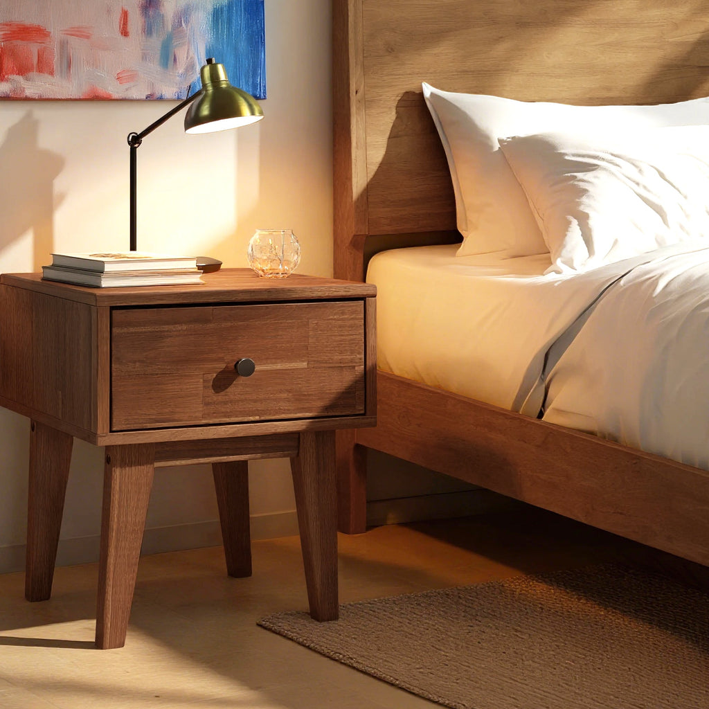 Sofia Solid Wood Nightstand Megsu