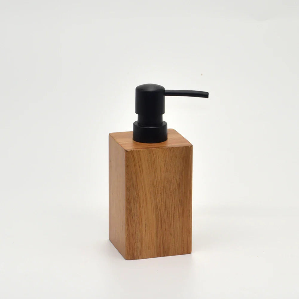 Acacia Wood Bathroom Accessories Set : MODISH HOME LAB :