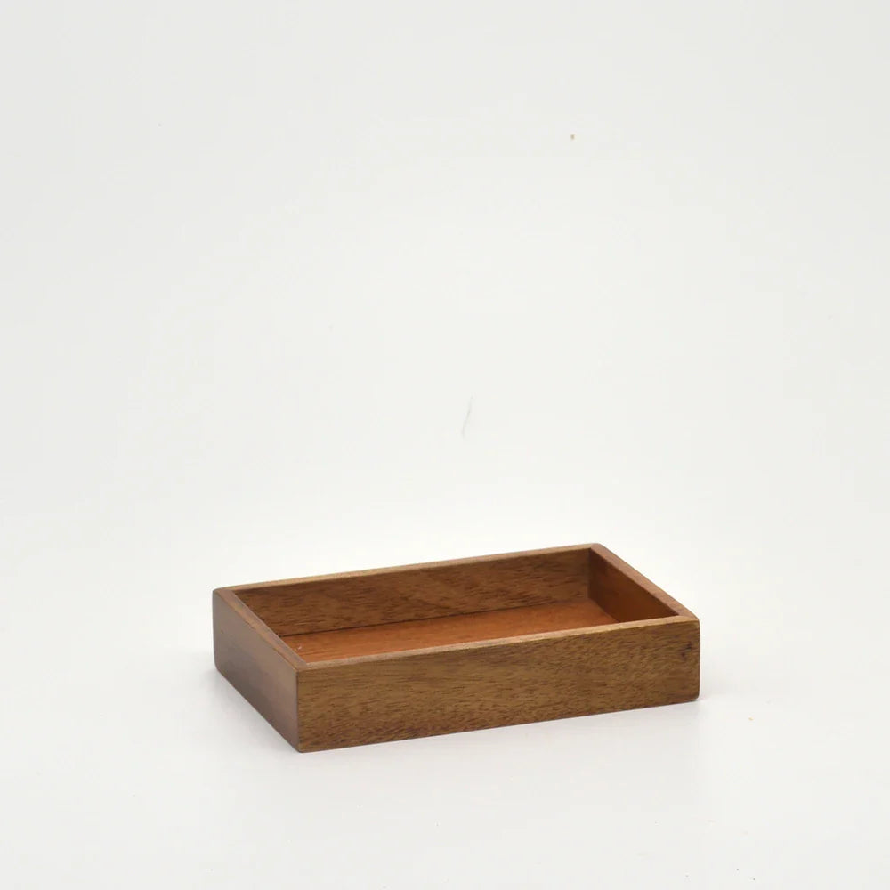 Acacia Wood Bathroom Accessories Set : MODISH HOME LAB :