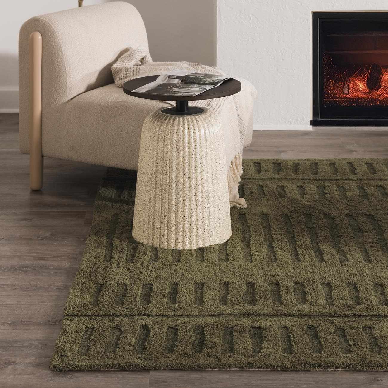 Washable Wool Rug - Green - Clearance Boutique Rugs