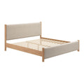 Hadi Textured Fabric Bed