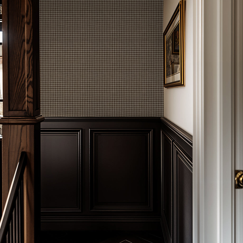 Hand Me Down (Brown) Wallpaper - 10 FT H X 66.5 FT W LUXE WALL BLUSH