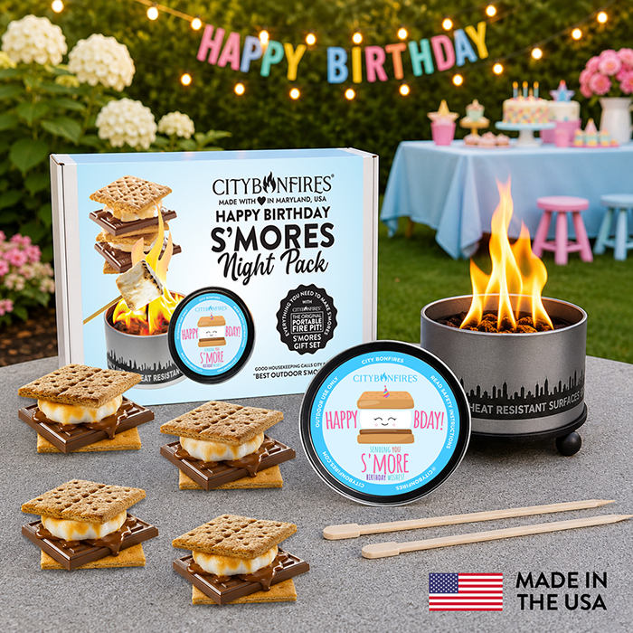 S'mores Night Pack - Happy Birthday Edition City Bonfires