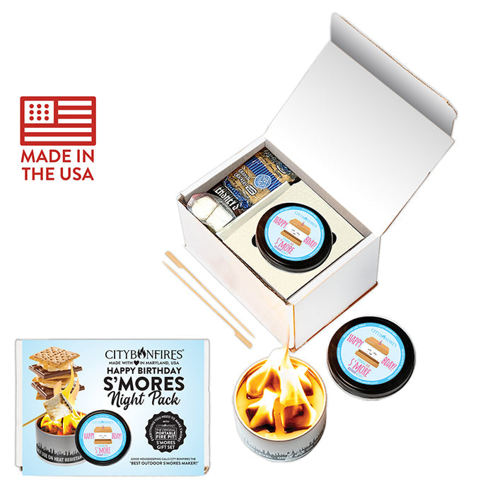 S'mores Night Pack - Happy Birthday Edition City Bonfires