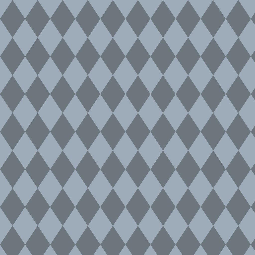Harlequin (Dusty Blue) Wallpaper WALL BLUSH