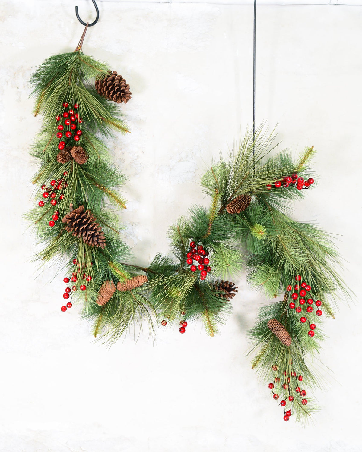 6 ft. Adirondack Pine Garland Branches Designs