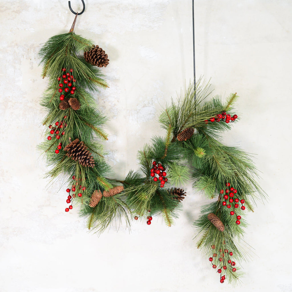 6 ft. Adirondack Pine Garland Branches Designs