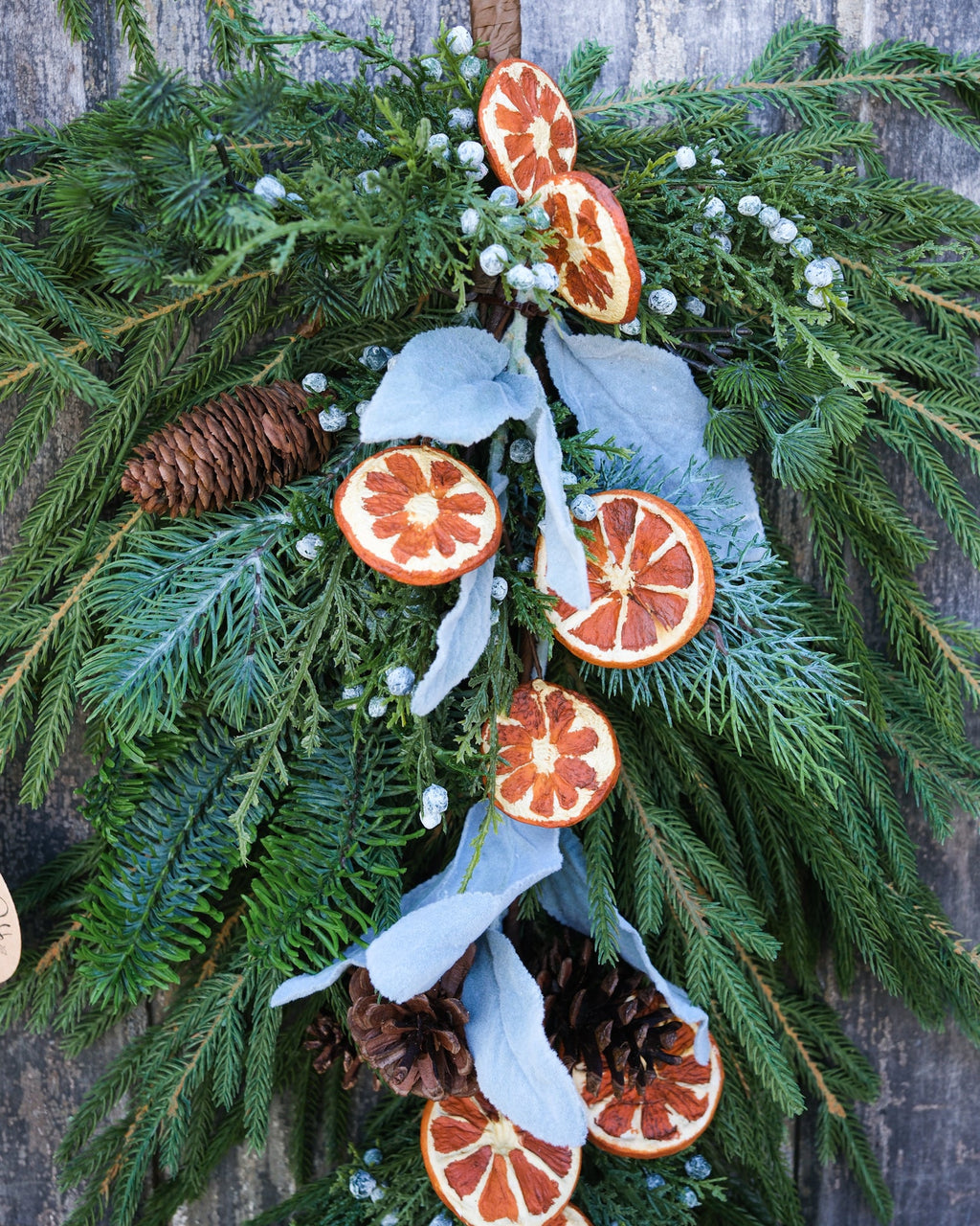 Orange Grove Evergreen Down Drop Branches Designs