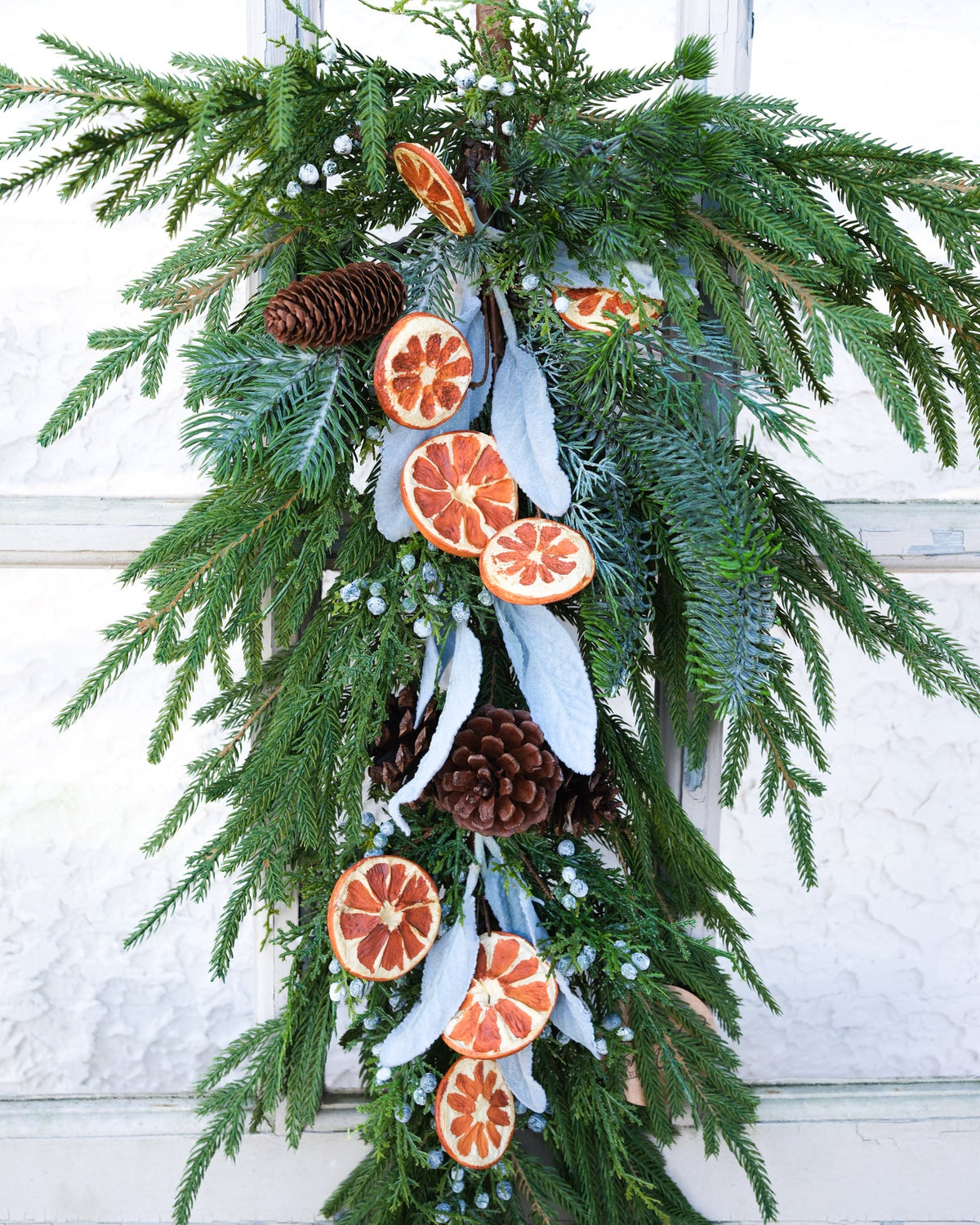 Orange Grove Evergreen Down Drop Branches Designs