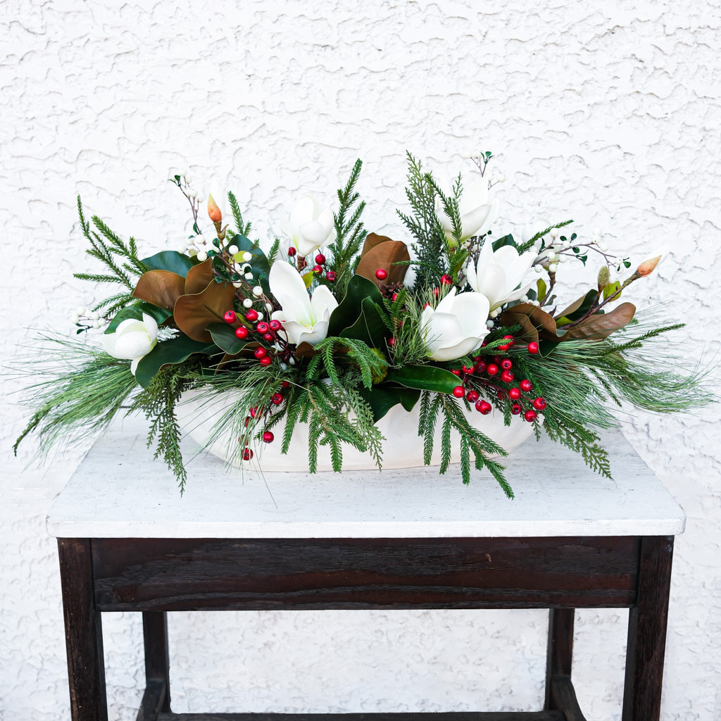 Sea Pines Holiday Centerpiece Drop In Branches Designs